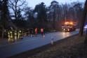 Container LKW umgestuerzt Koeln Brueck Bruecker- Dellbruecker Mauspfad P084